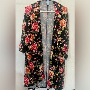 M. Fasis Floral Cardigan (3X)